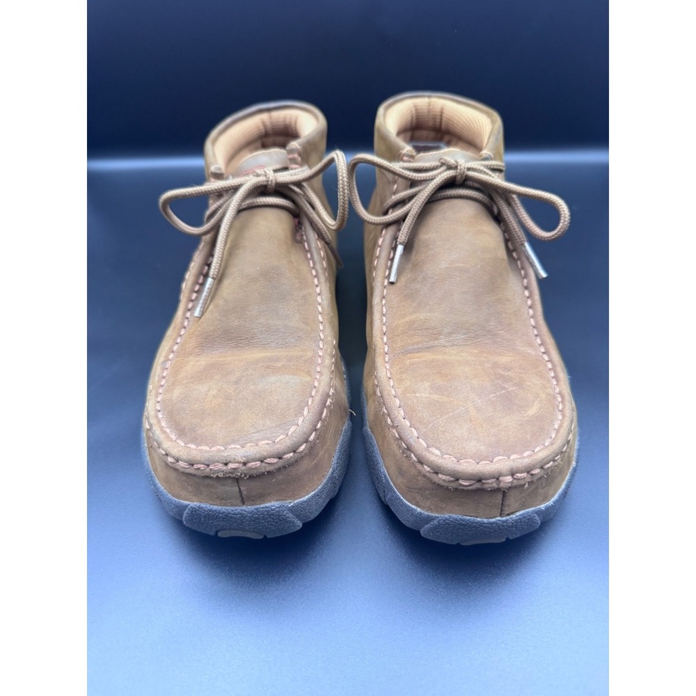 Twisted X Work Driving Mocs 7.5M Composite D Toe Distressed Saddle